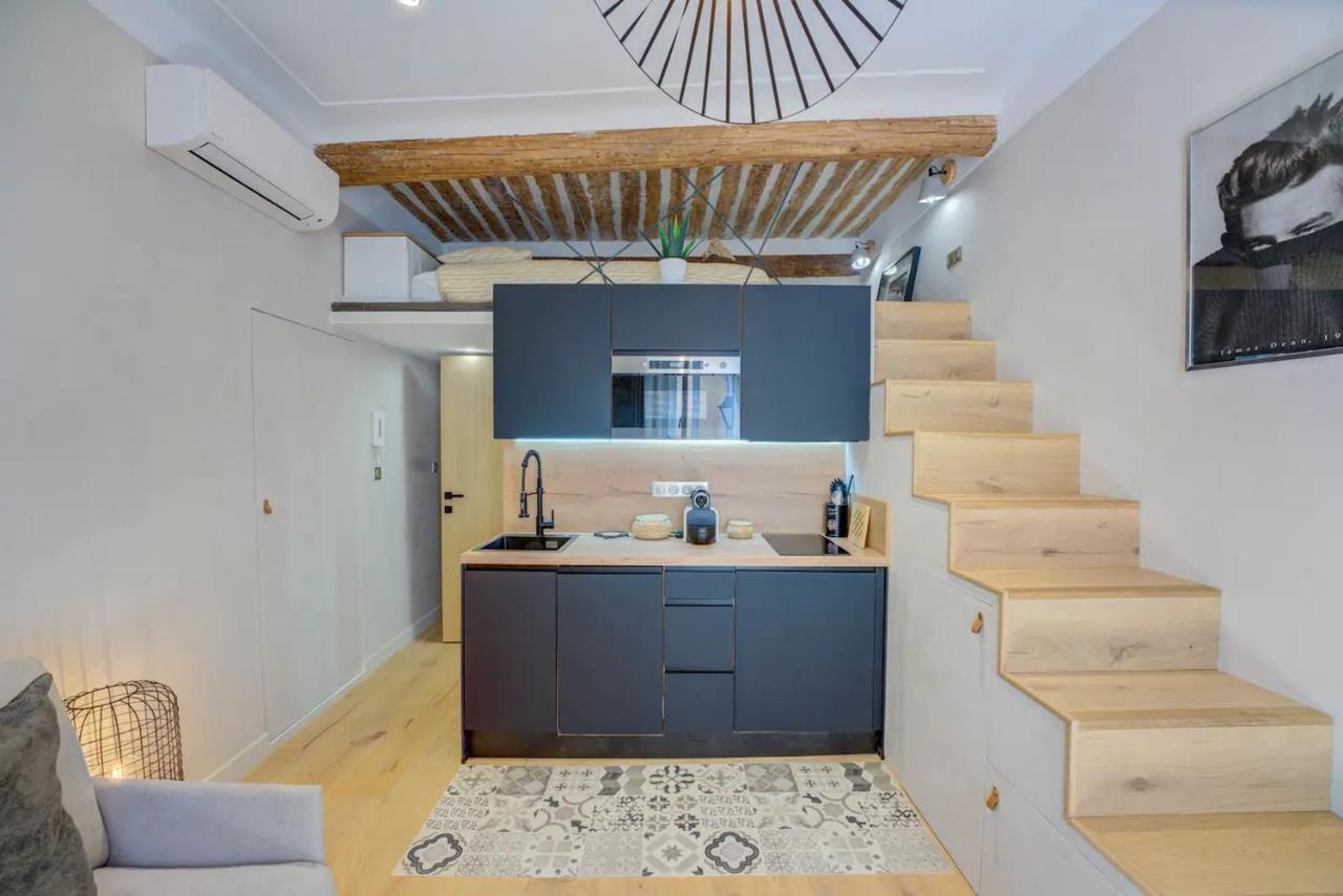 Duplex Studio Apt Mezzanine Near Shops & Cafes Apartment Antibes Exterior photo