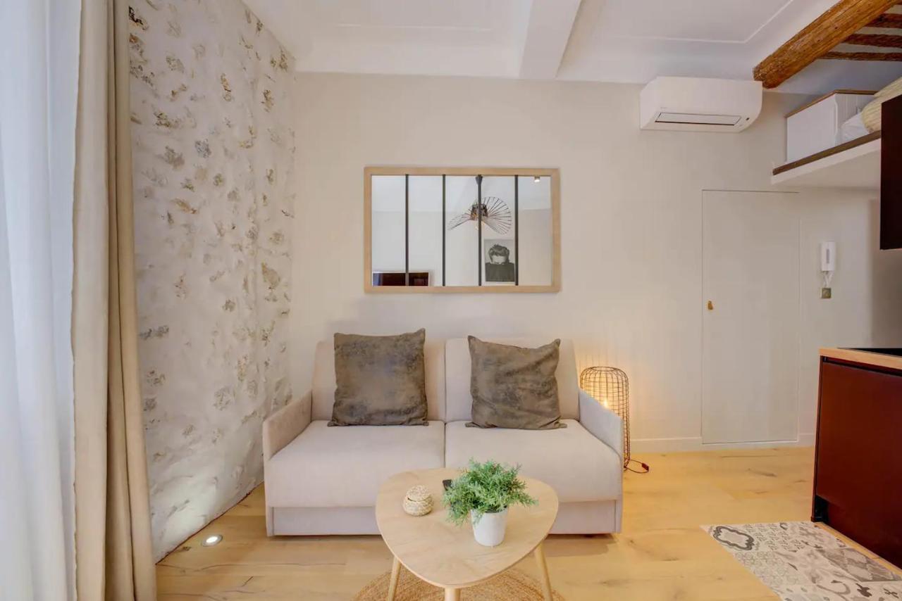 Duplex Studio Apt Mezzanine Near Shops & Cafes Antibes Exterior photo