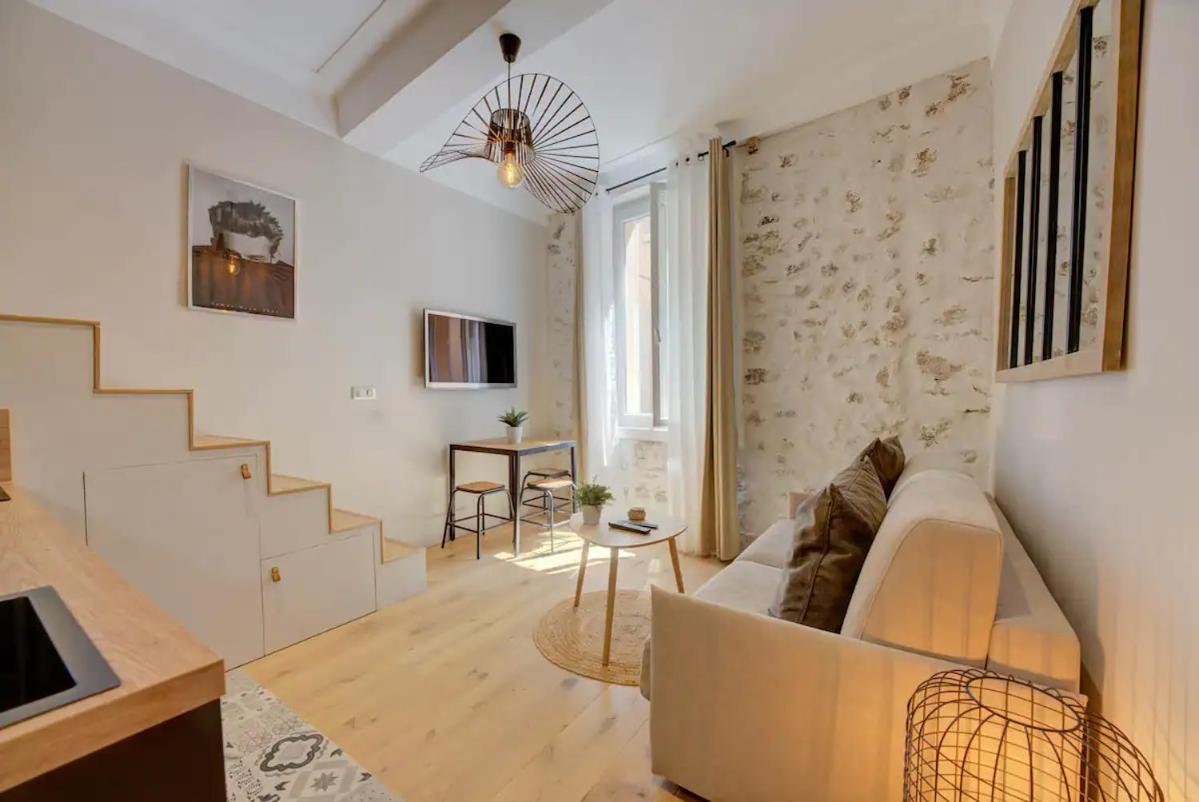 Duplex Studio Apt Mezzanine Near Shops & Cafes Apartment Antibes Exterior photo