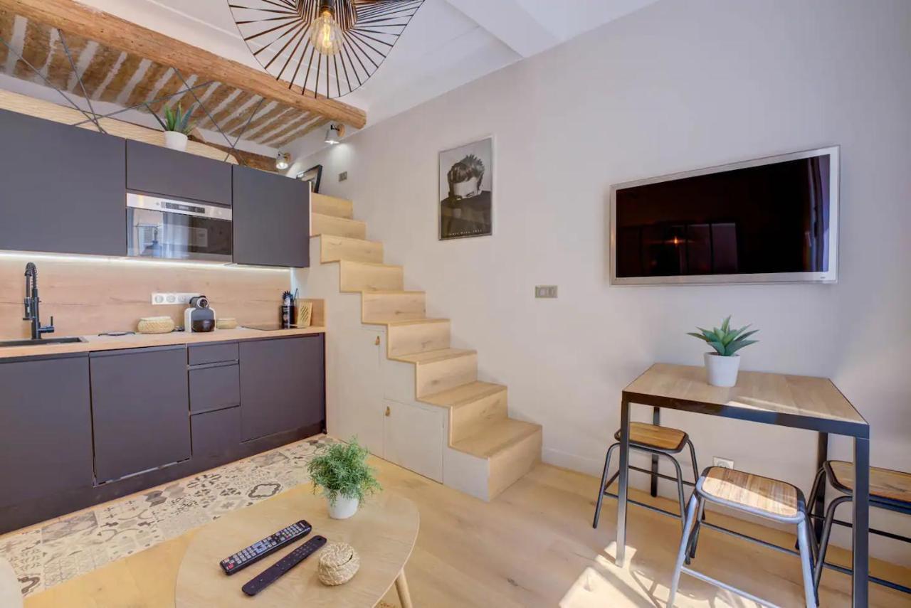 Duplex Studio Apt Mezzanine Near Shops & Cafes Apartment Antibes Exterior photo